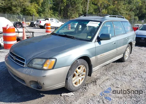 2001 Subaru Outback Limited z USA, uszkodzony, nr VIN 4S3BH686416667973